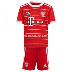 Camisola Bayern de Munique Criança Equipamento Primeiro 2022-2023 Manga Corta